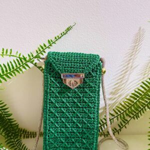 Swiss Phone Bag Emerald Green