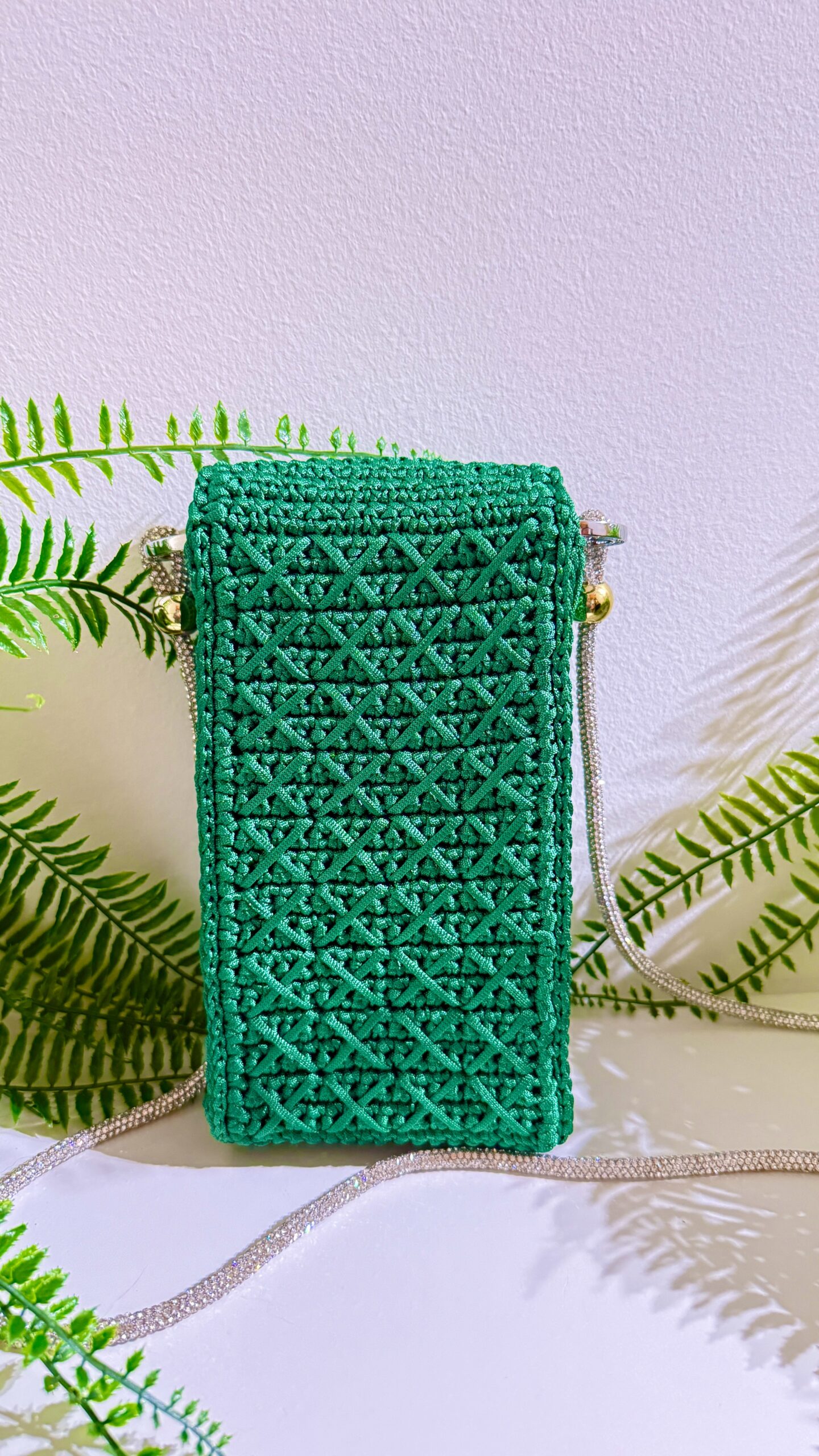 Swiss Phone Bag Emerald Green - Image 3