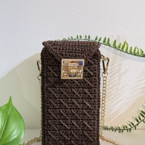 Swiss Phone Bag Espresso Brown